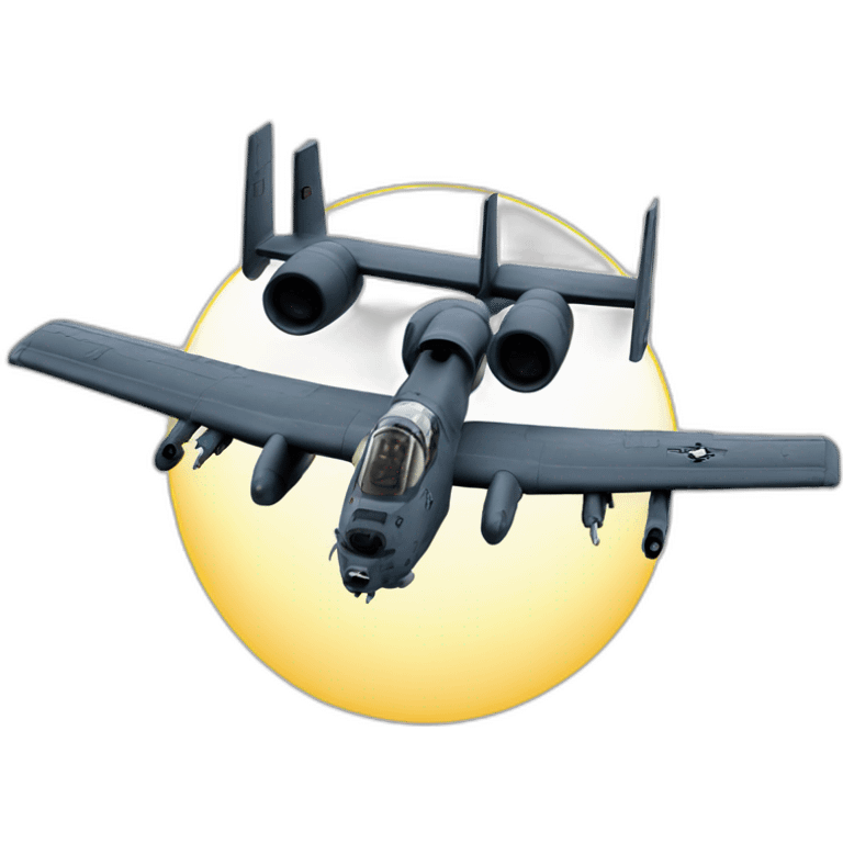 A-10 does brrrrrrrrr emoji