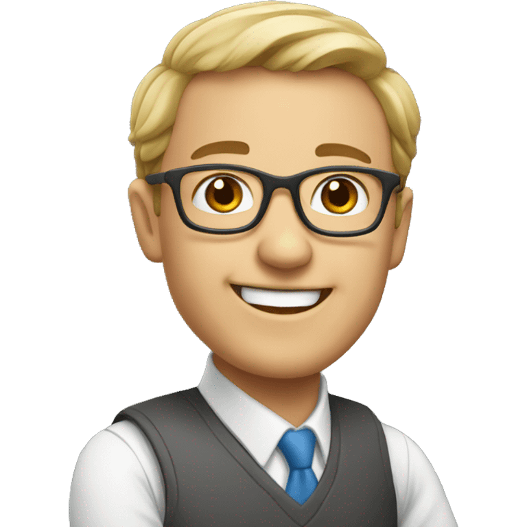 Happy teacher emoji