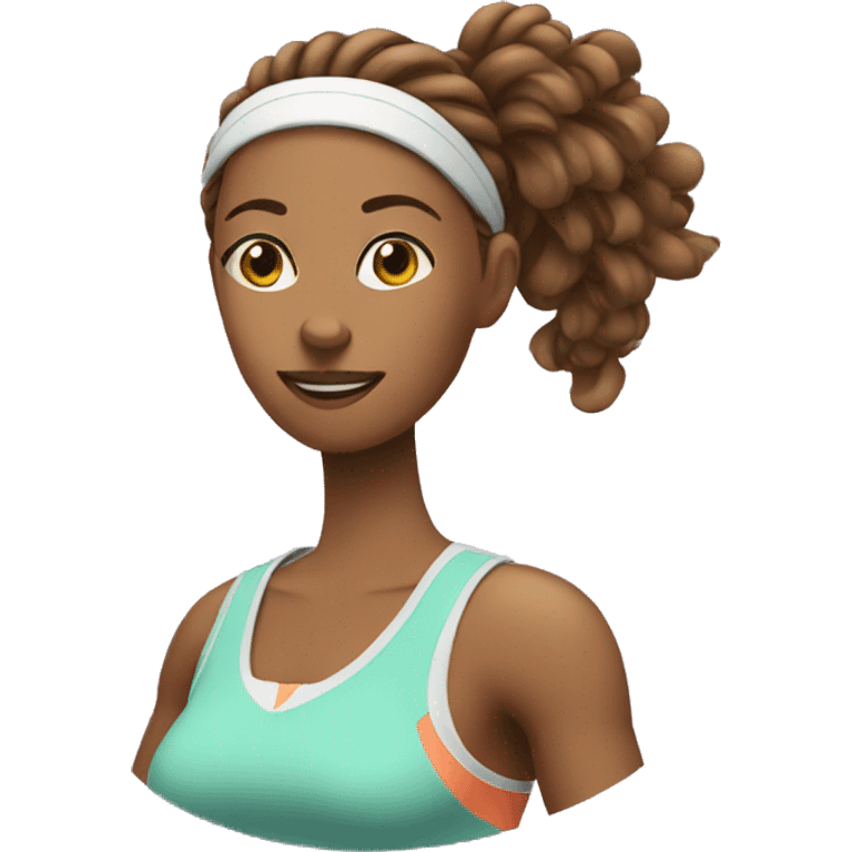 tennis player mother emoji