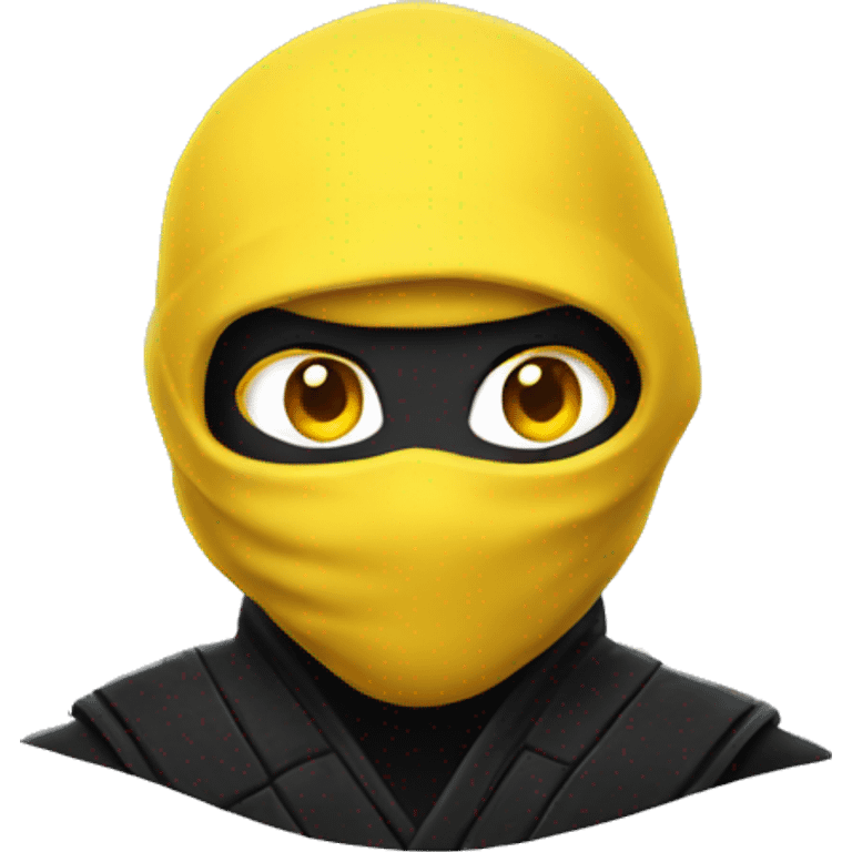 yellow ninja emoji