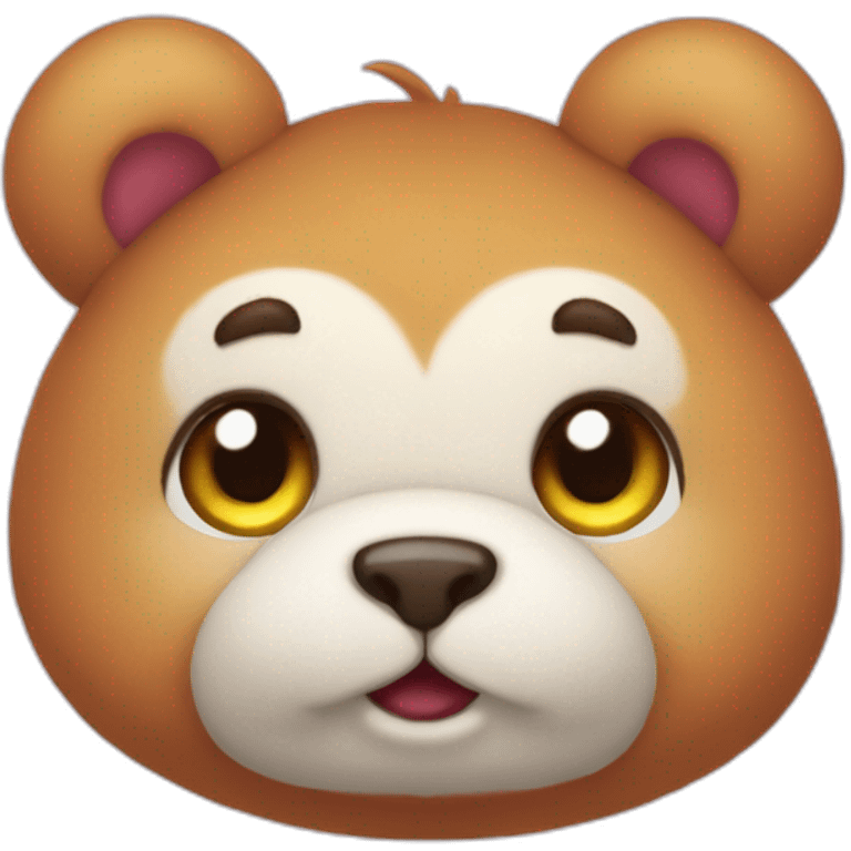 Peluche cœur emoji