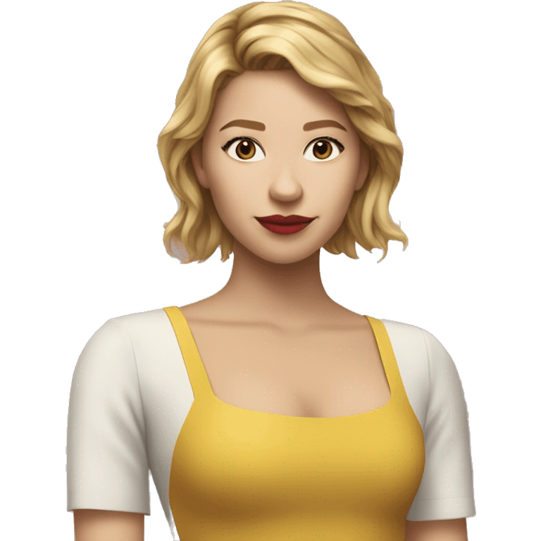 chica parecida a lea seydoux emoji