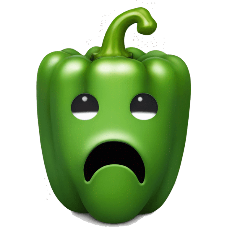 Bell pepper. no face. emoji