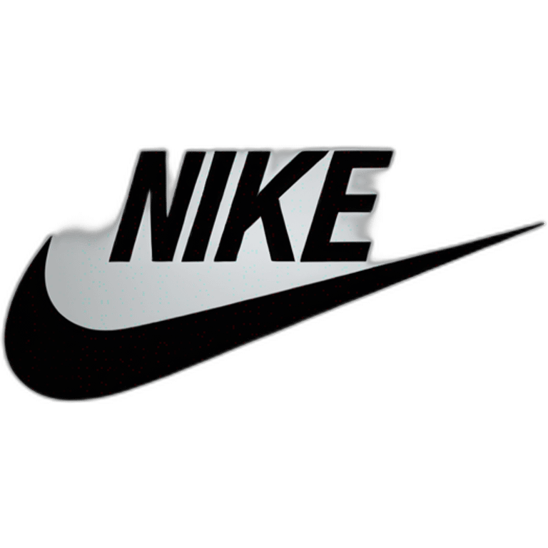 Nike logo black symbol emoji