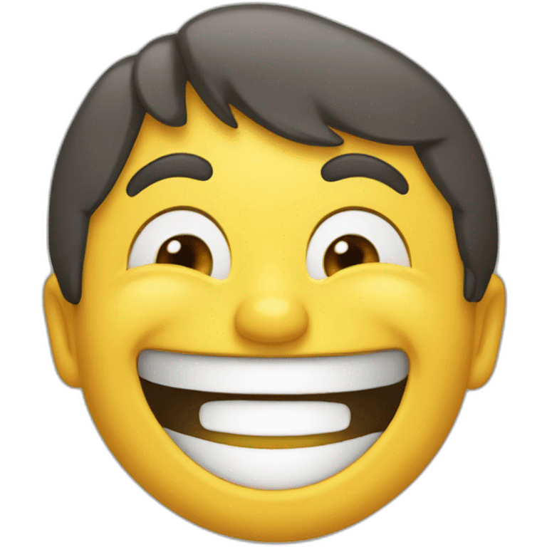 Matteo Renzi laughing emoji