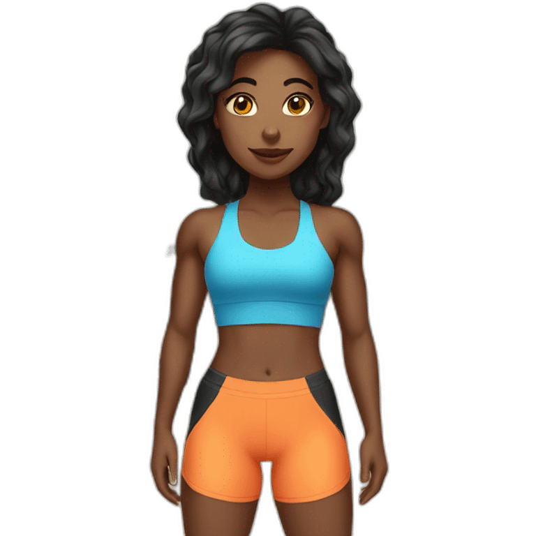 gym girl emoji