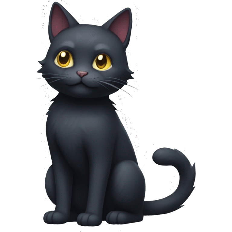 Dark-type-Fakémon-Cat full body emoji