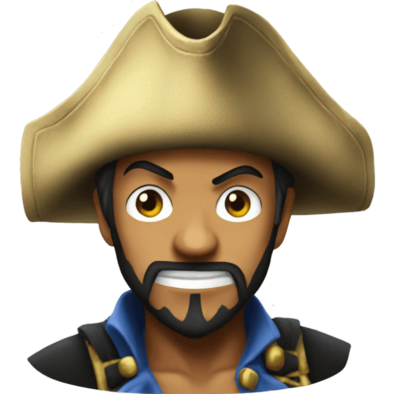 One piece pirate  emoji