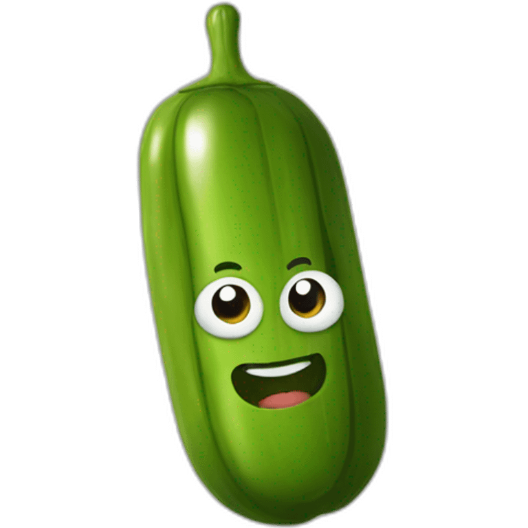 Pickles with heys emoji