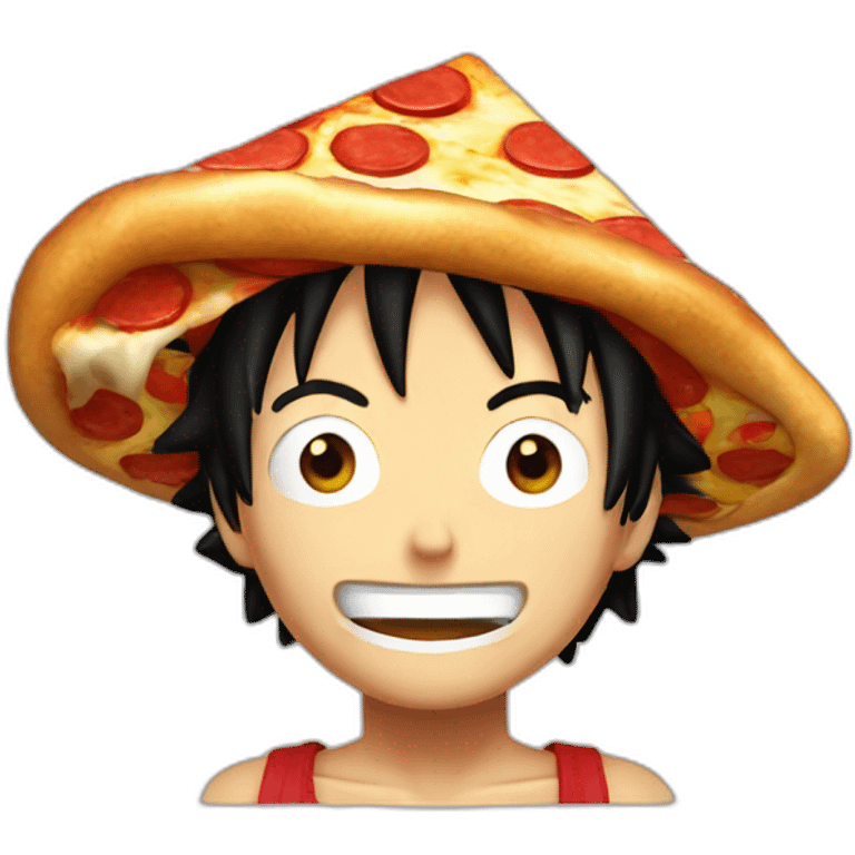 luffy-eat-à-pizza emoji