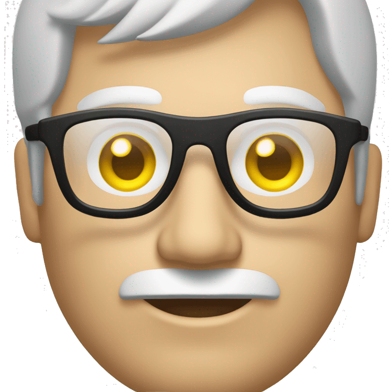 Mann mit Schutzbrille und Laser-Strahl emoji