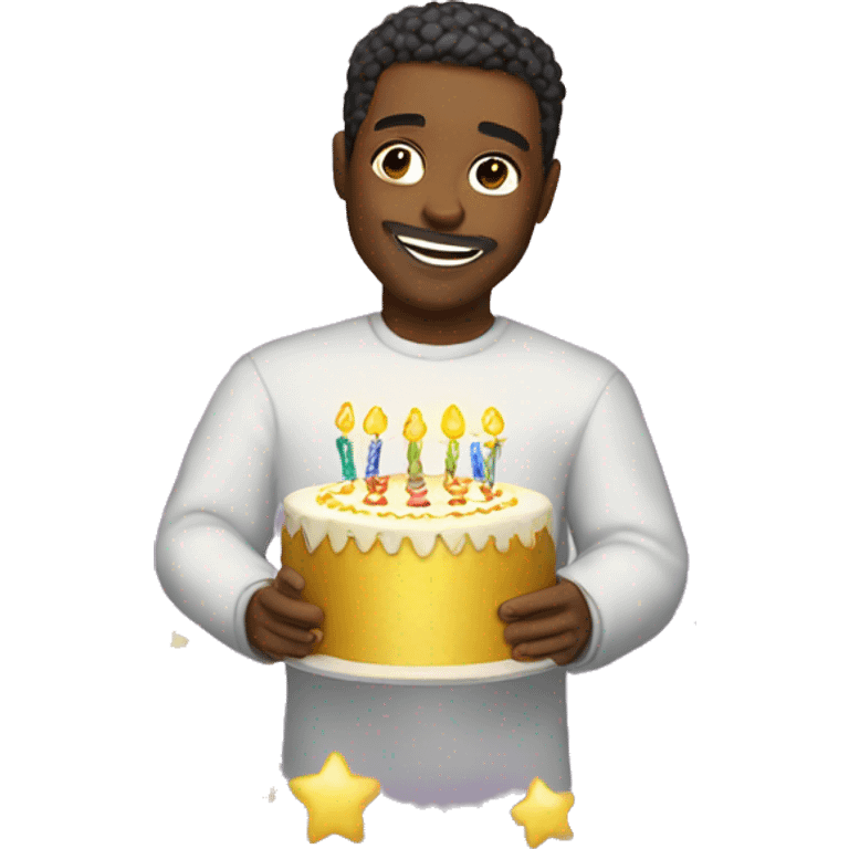 Heavenly birthday  emoji