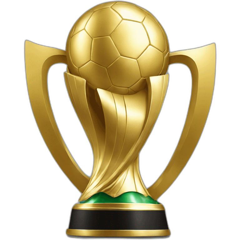 world cup trophy emoji