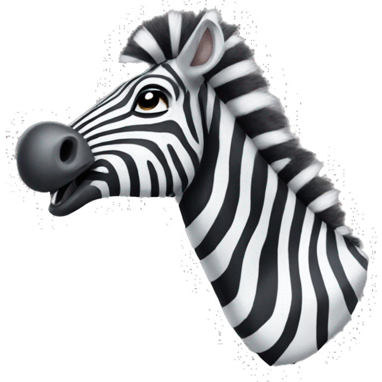 zebra smoking  emoji