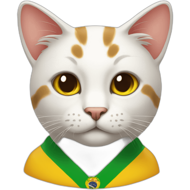 a cat form Brazil emoji