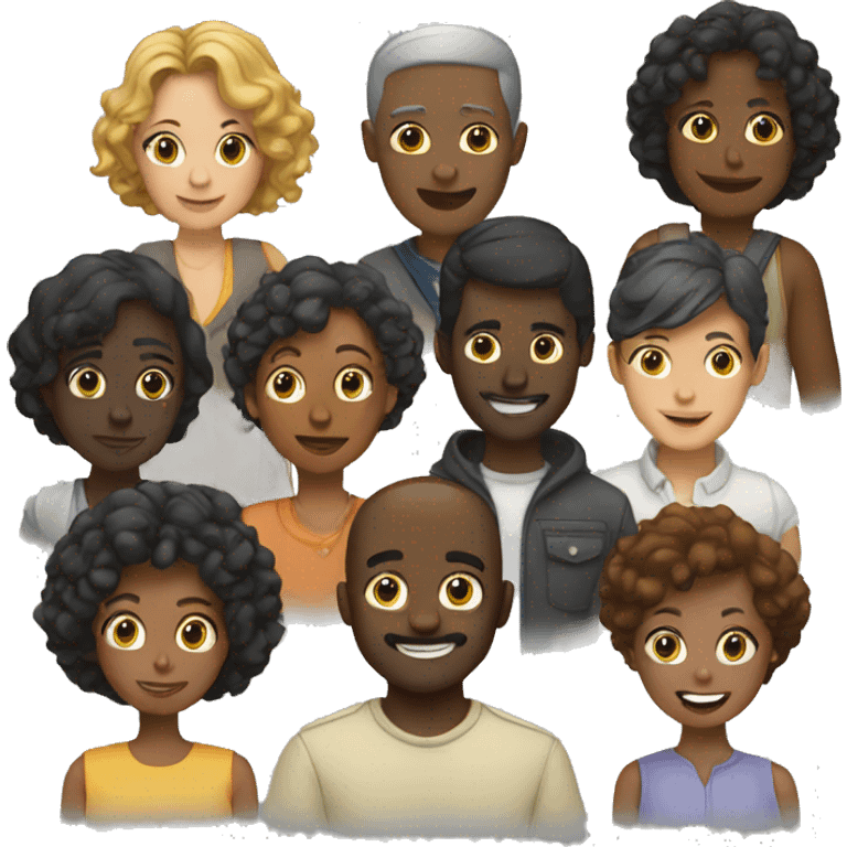 Group of people  emoji