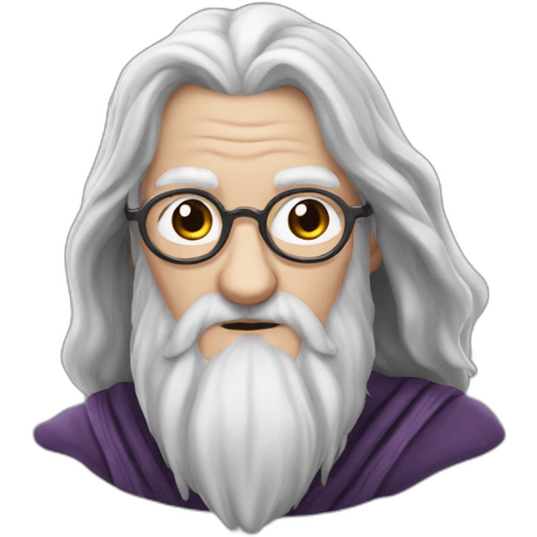 dumbledore harry potter character emoji