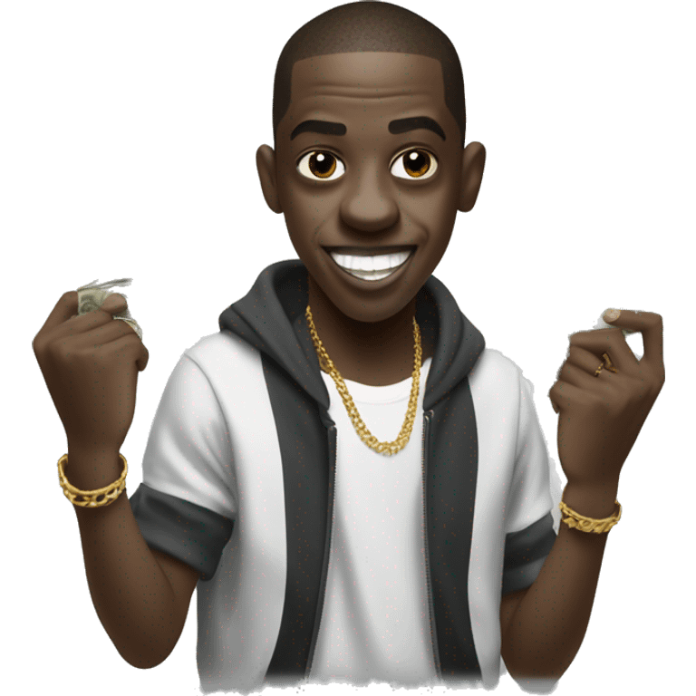 Bobby shmurda doing the money dance emoji