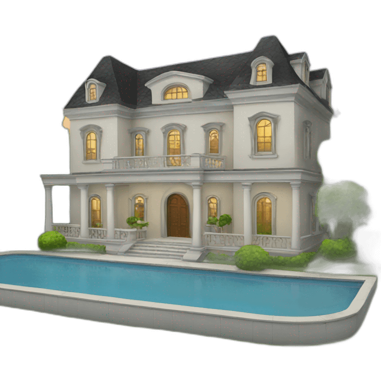 mansion emoji