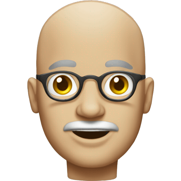 bald photographer emoji