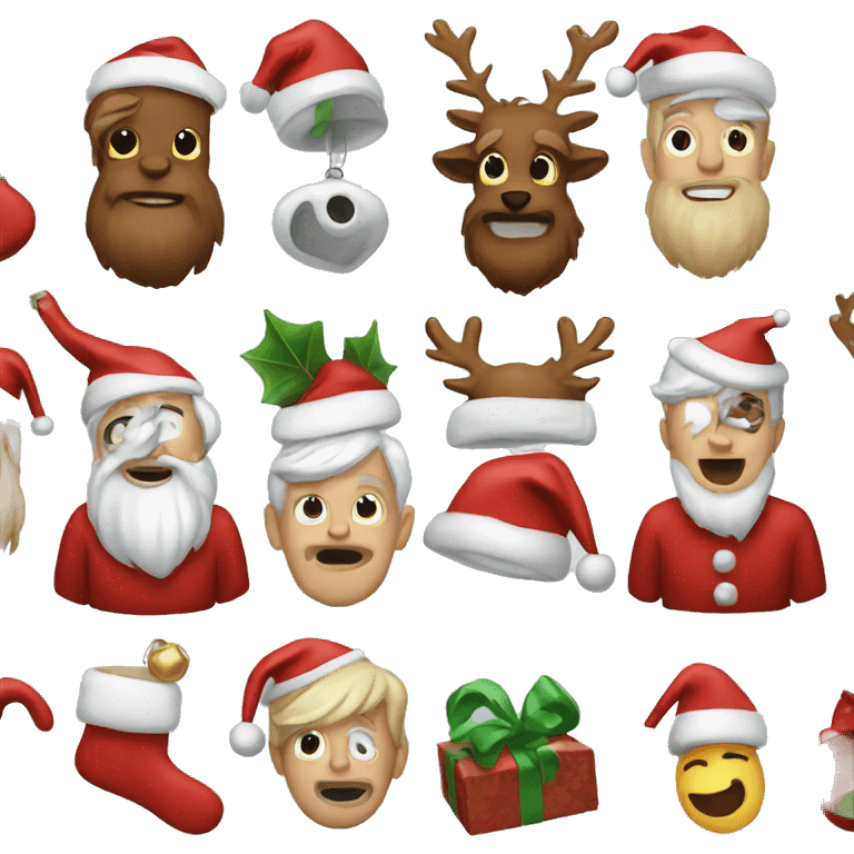 Christmas things emoji