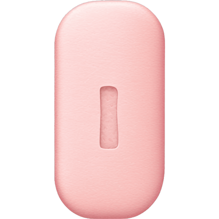 Pale pink bandaid  emoji