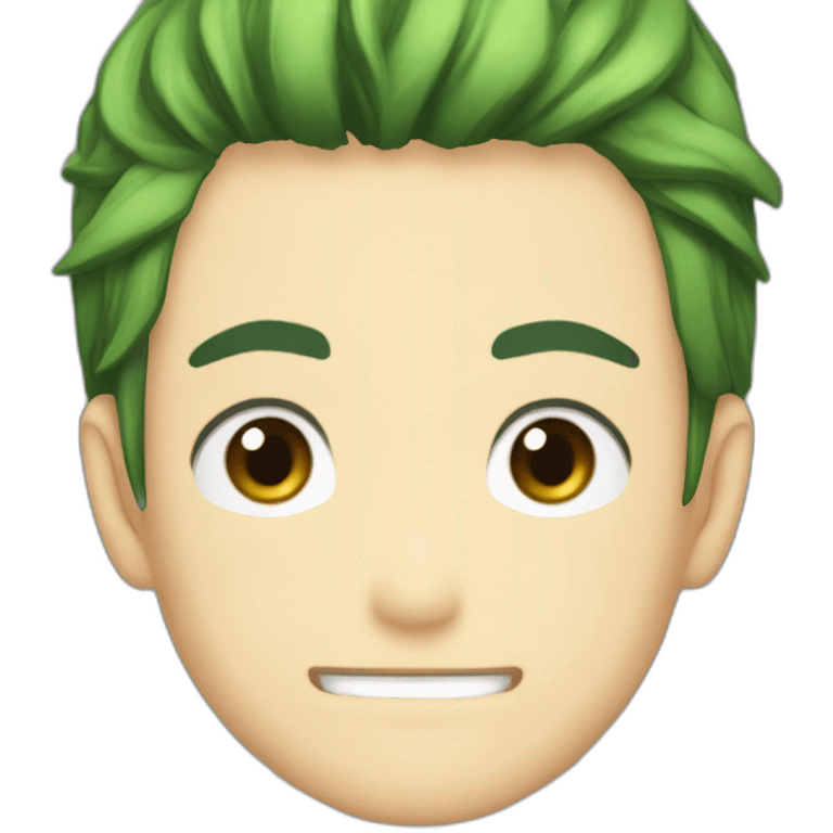 Mackenyu zoro with beard emoji