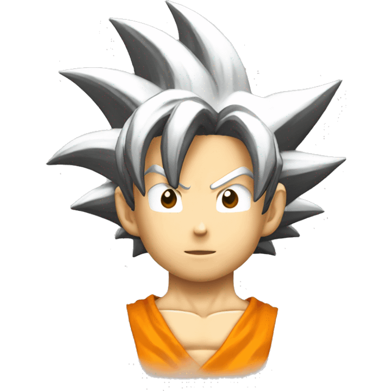 GOKU AMARILLO Y NEGRO emoji