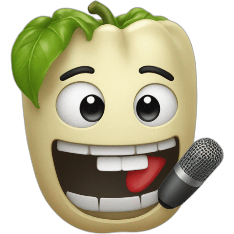 singing pepper emoji