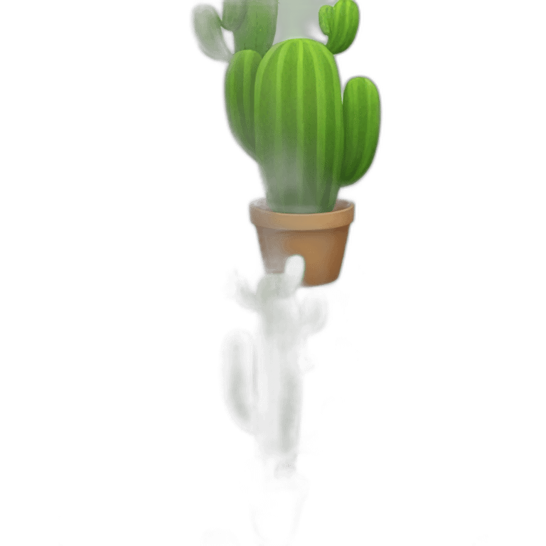 A cactus family emoji