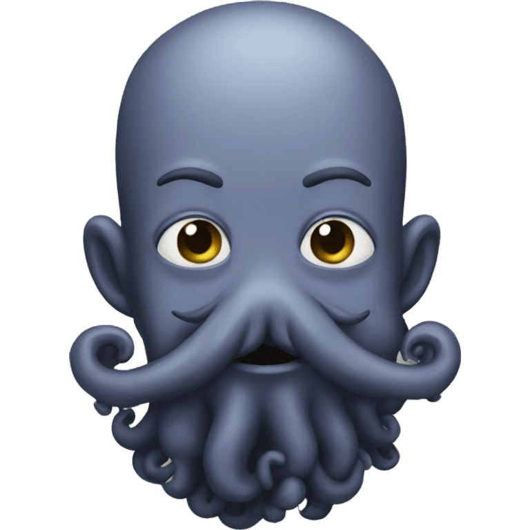 Octopus Beard emoji