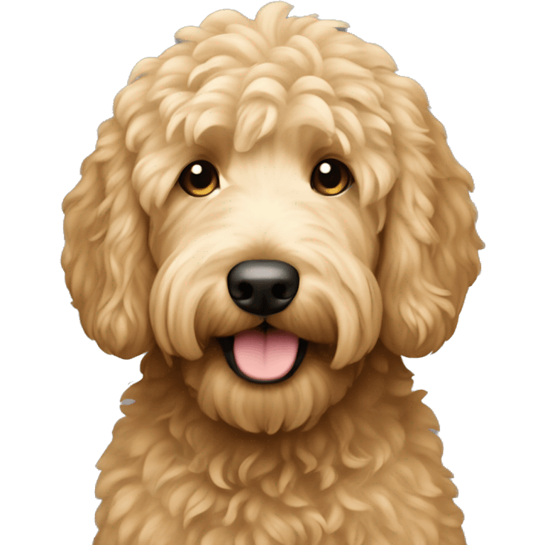 Goldendoodle  emoji