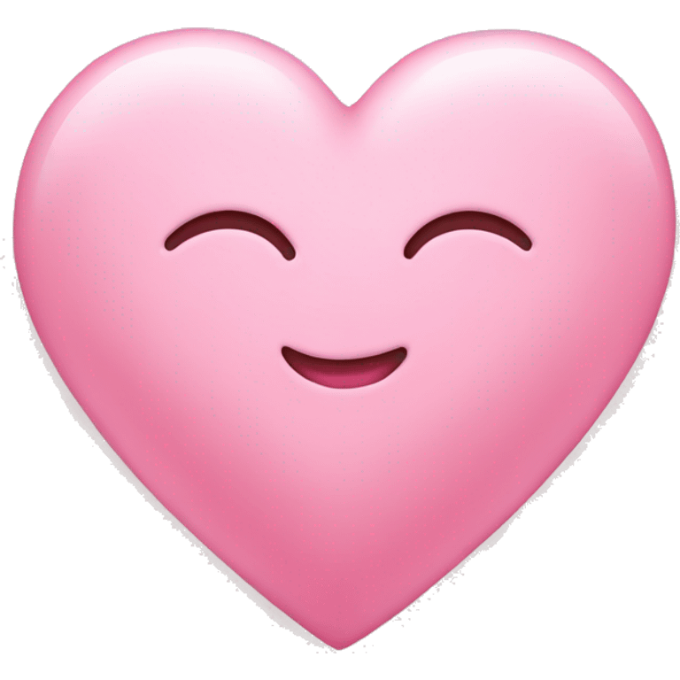 Baby pink love heart  emoji