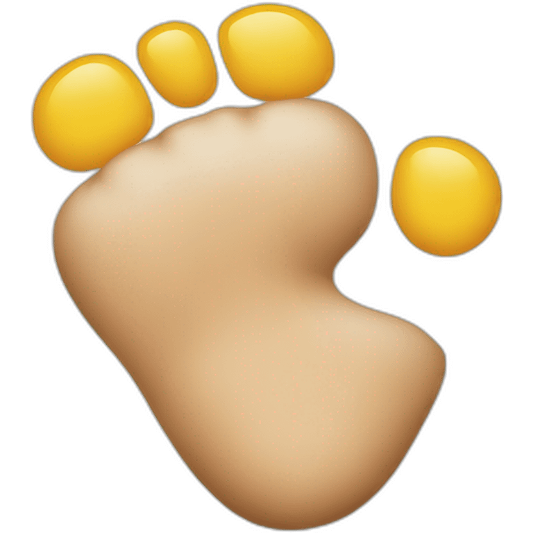 Mpape foot emoji