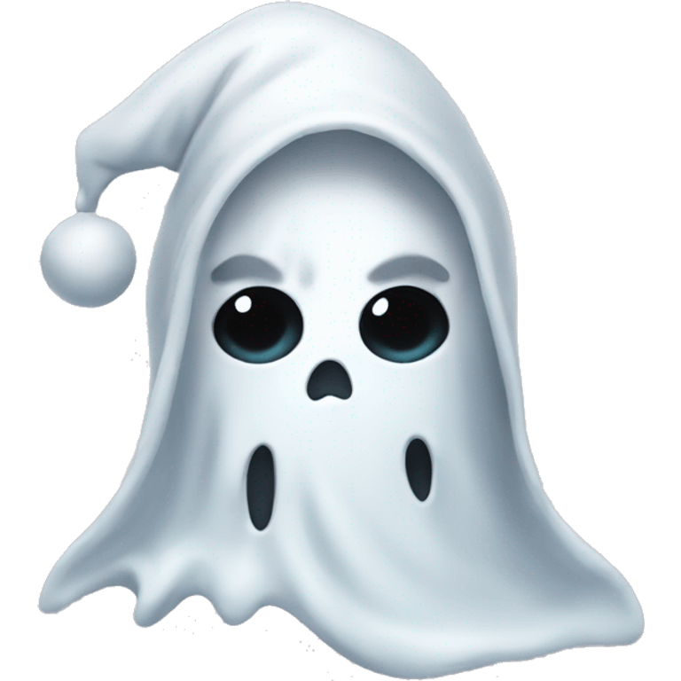 Christmas ghost emoji