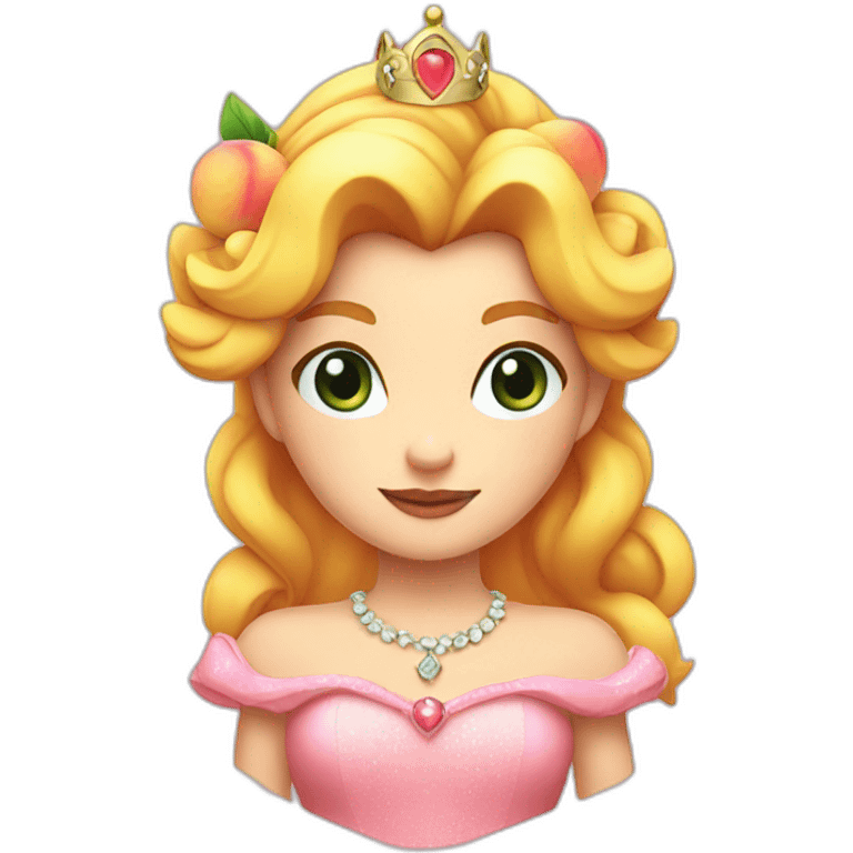 Princesse peach emoji