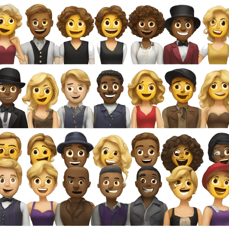 musical theater emoji