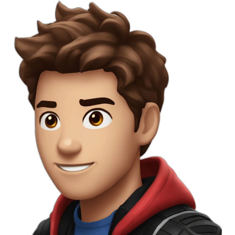 Miles morales frappe peter parker emoji