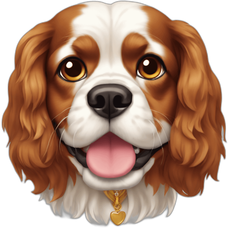 King Charles Spanial Dog emoji