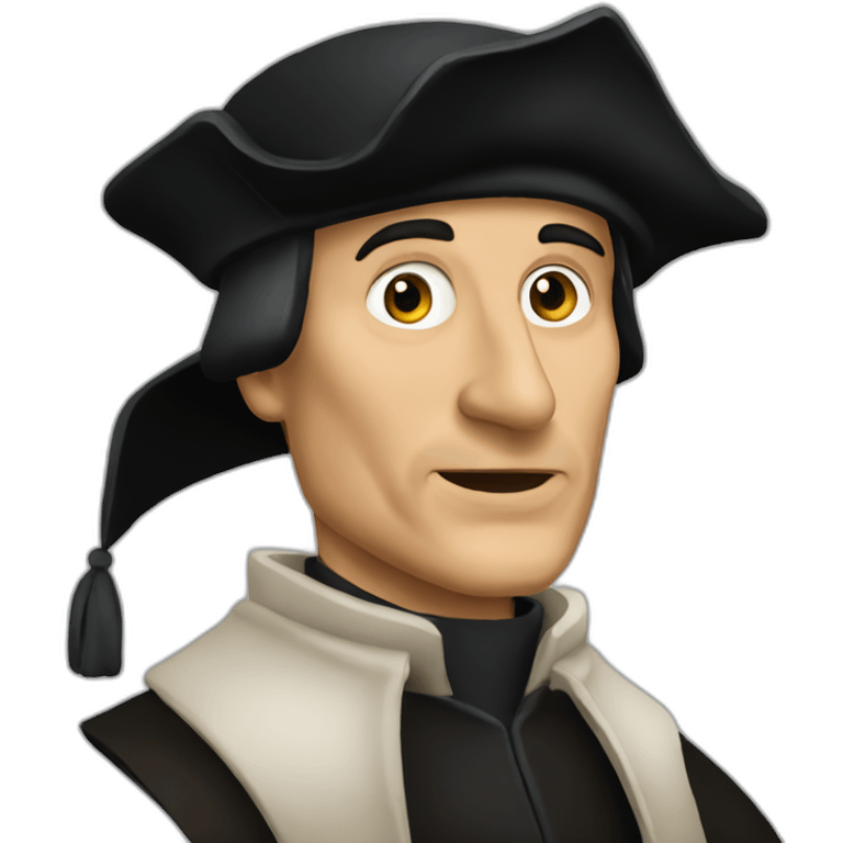 Thomas More whistling emoji