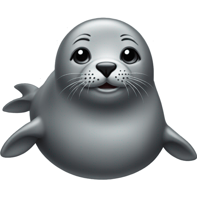 Cute seal  emoji