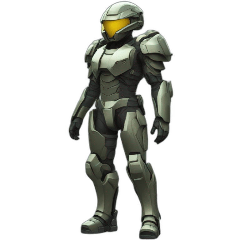 futuristic Reconnaissance Armor body emoji