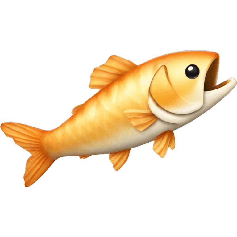 fish with a baguette emoji