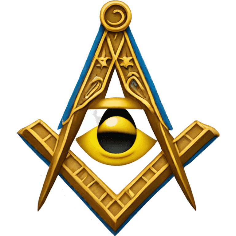 Masonic Square and Compass emoji