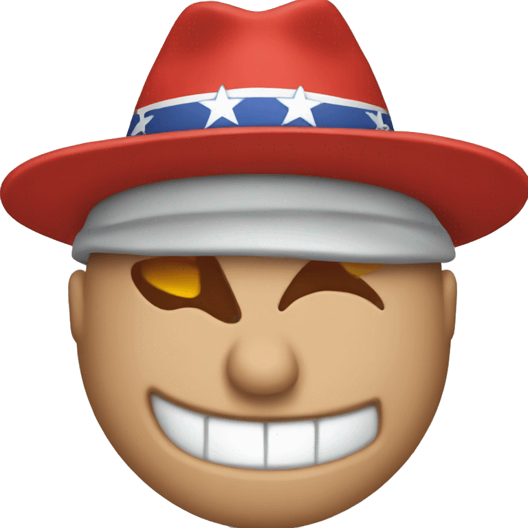 MAGA red hat emoji