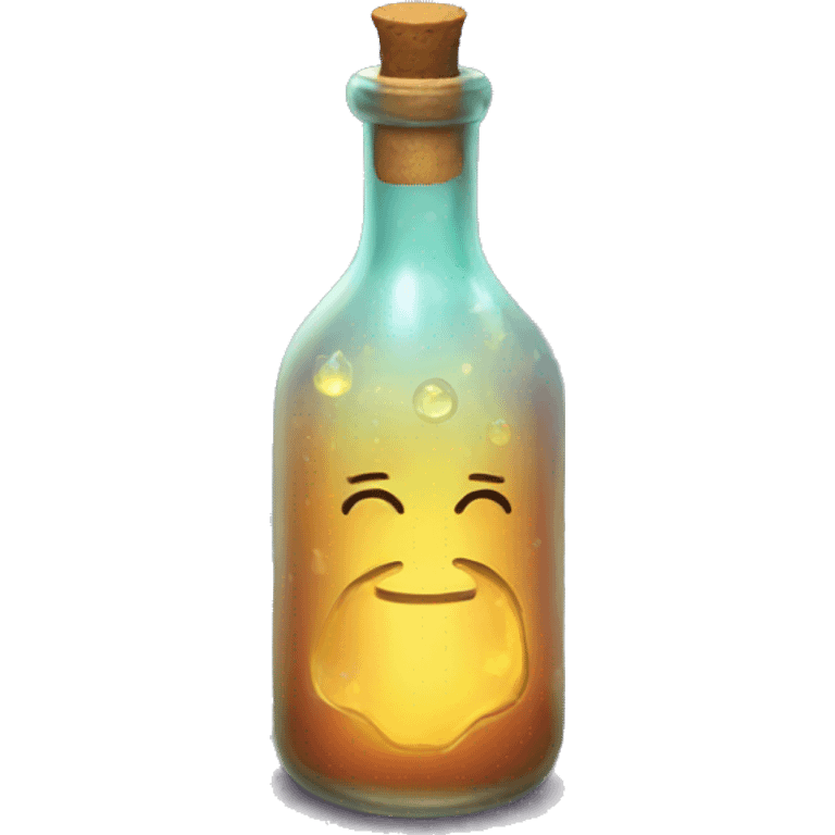 magical bottle emoji