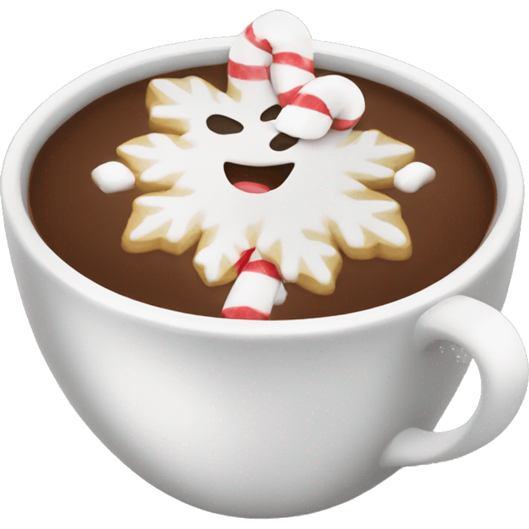 Christmas hot coco emoji