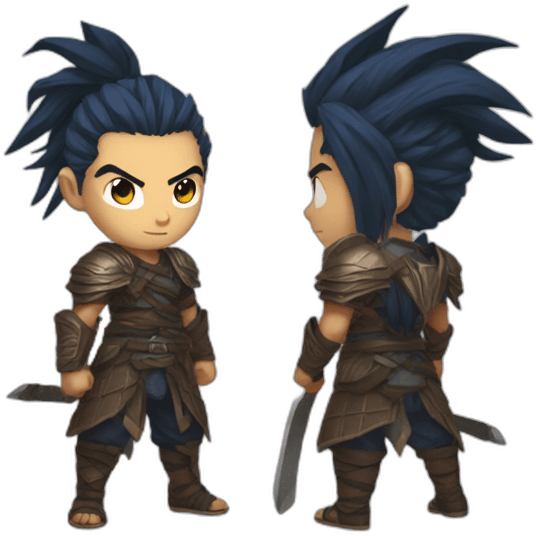 Yasuo from League of Legends  emoji