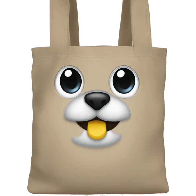 Tote bag cute emoji