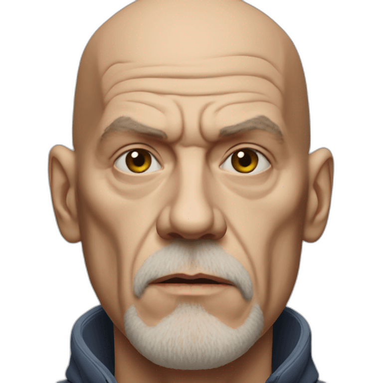 john malkovich serious emoji